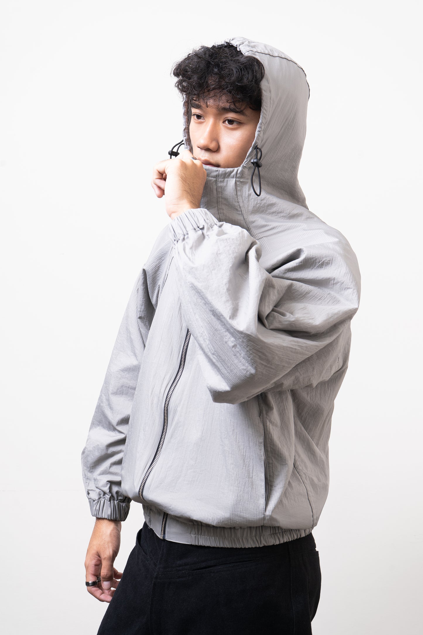 DOUBLE LAYERED TECH JACKET