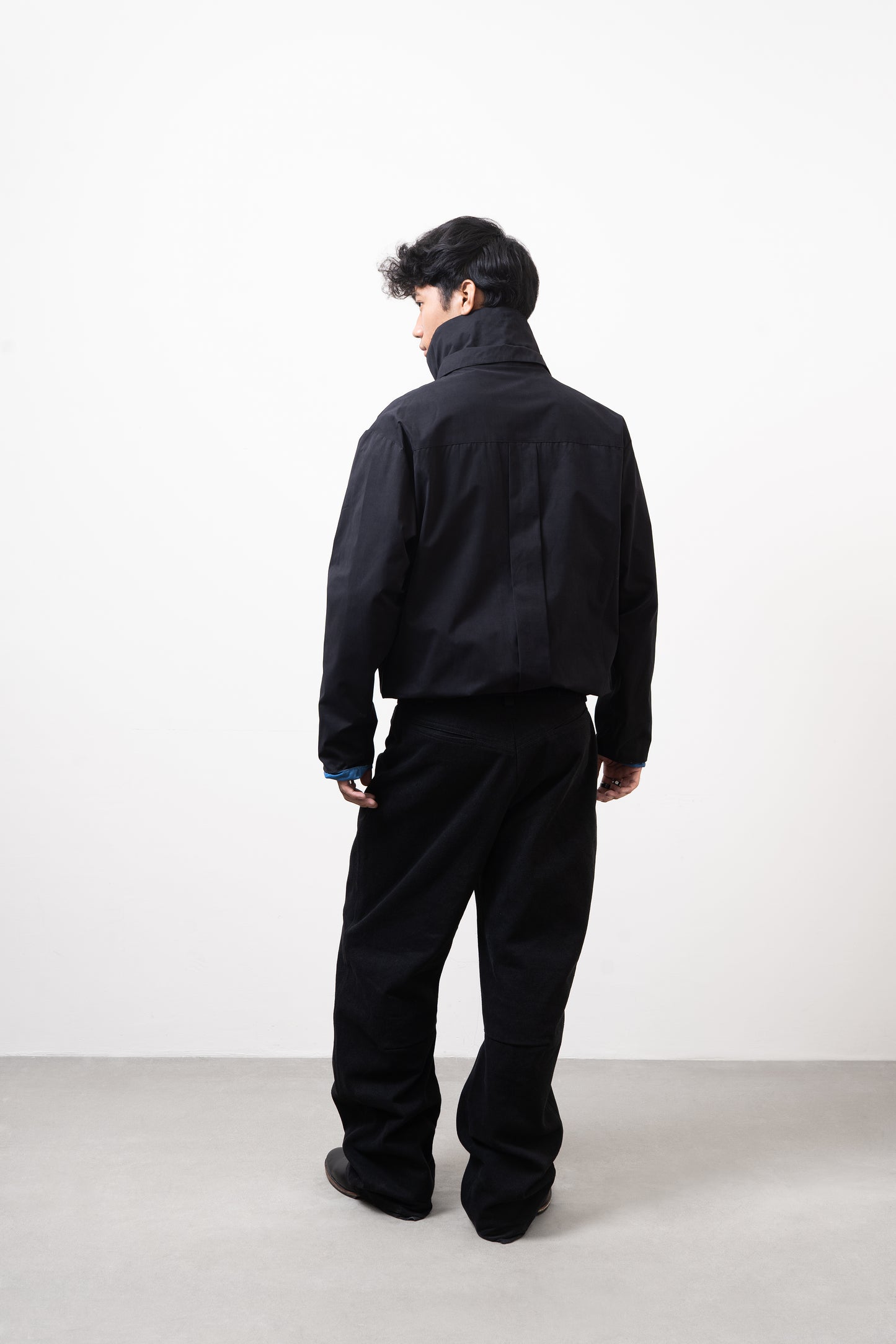 DIRT UTILITY JACKET (Black/Blue)