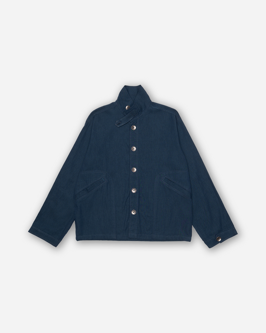 INDIGO OVERLAY SHIRT