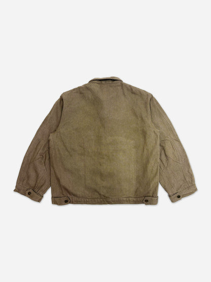 WASHED TOGGLE JACKET [EVEN]