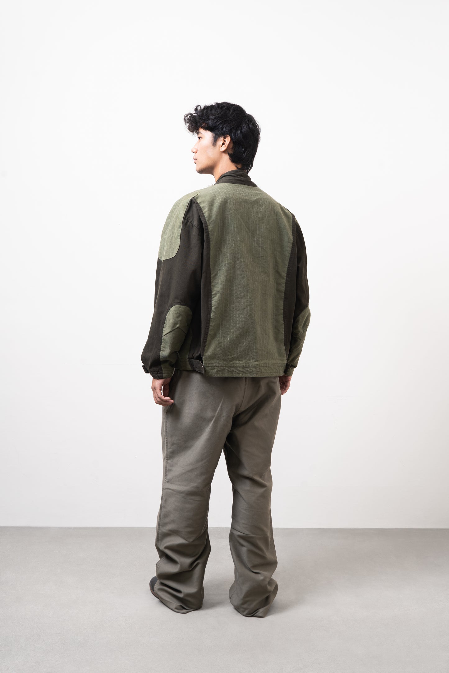 CROSS TOGGLE JACKET [Olive]