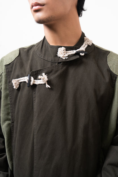CROSS TOGGLE JACKET [Olive]
