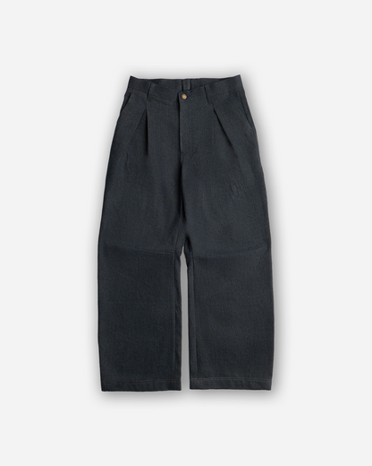 DARTED DENIM PANTS