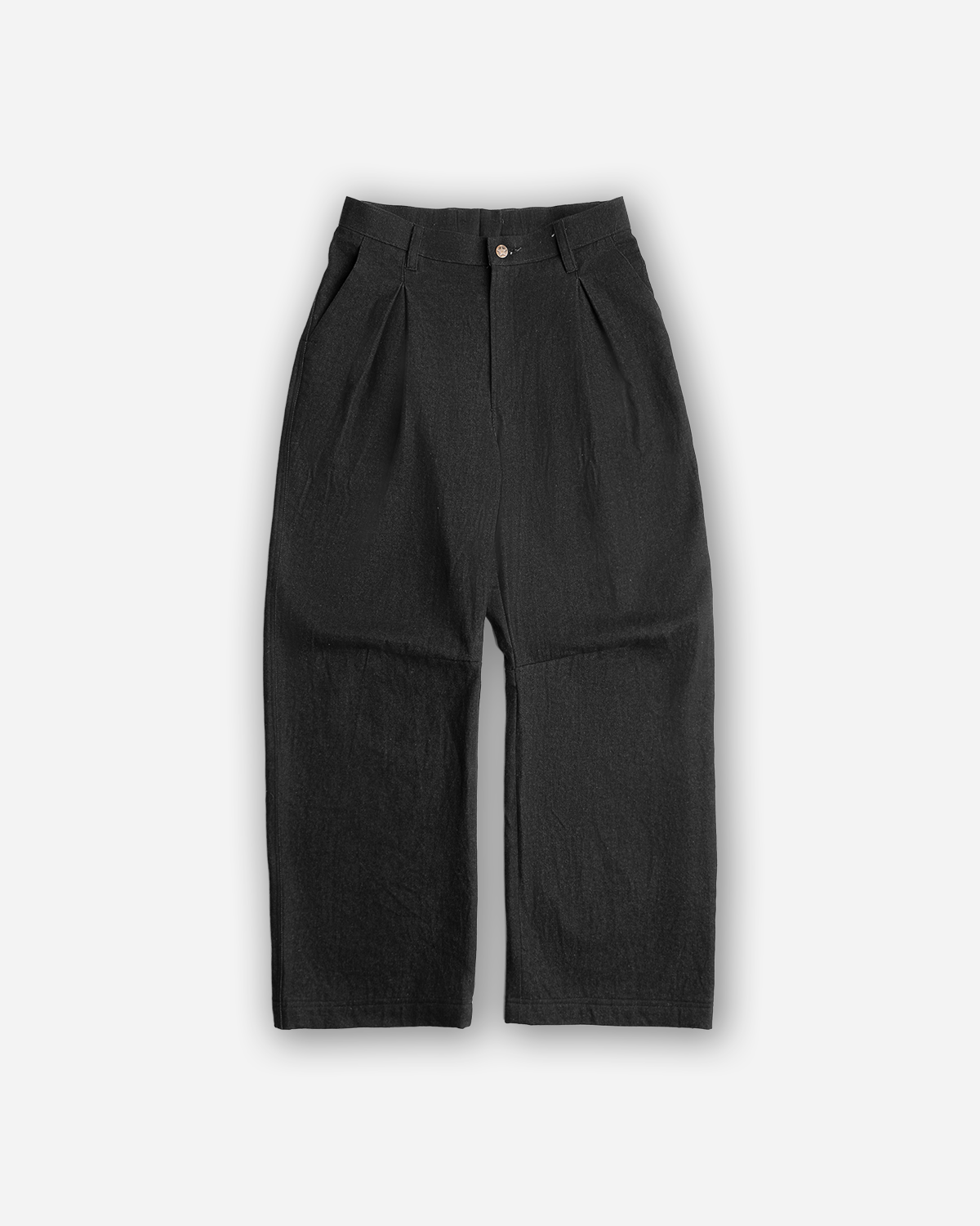 DARTED DENIM PANTS