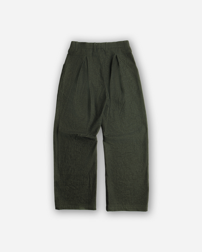 DARTED DENIM PANTS